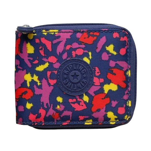 Kipling Women’s Multicolor Nylon With Zip Closure & Multiple Card Slots Wallet - Picture 1 of 9